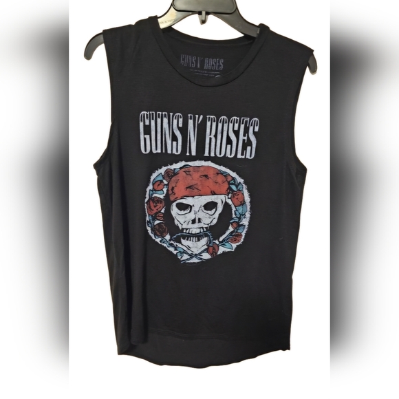 Guns N' Roses Black Sleeveless Tank Top Unisex Size XL - Picture 1 of 6